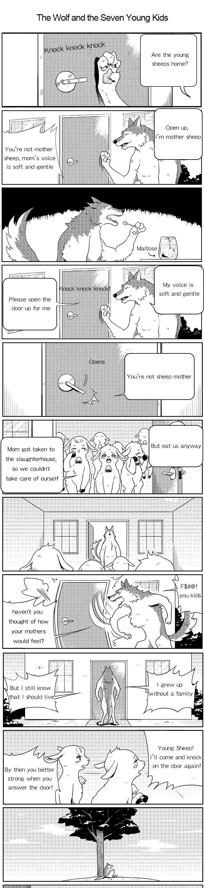 Kipen Manga Chapter 24 page 1 - Chapter 24 : The Wolf and the Seven Young Kids