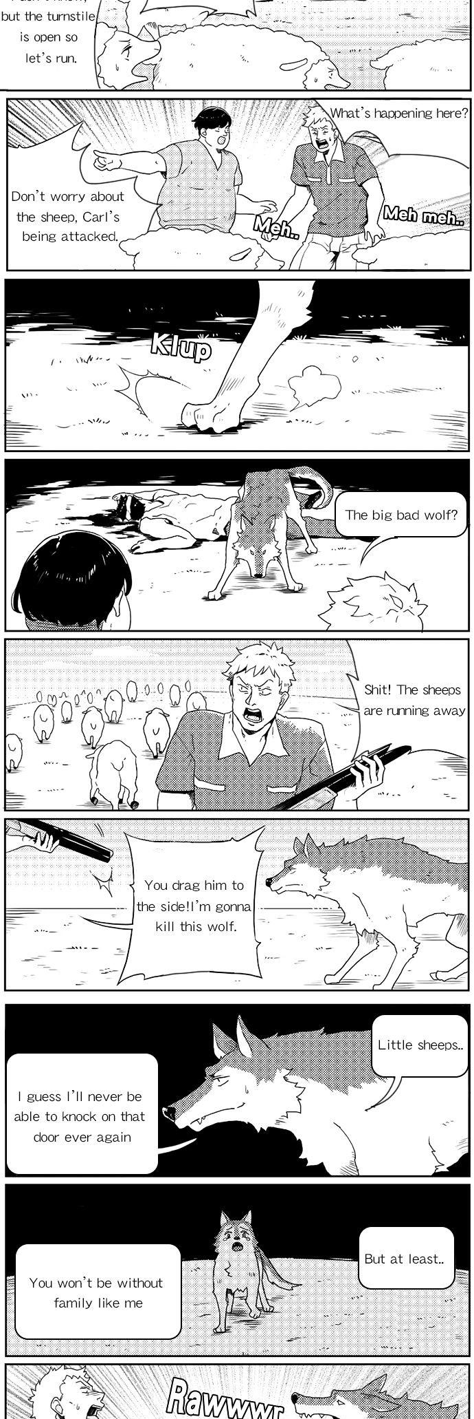 Kipen Manga Chapter 24 page 3 - Chapter 24 : The Wolf and the Seven Young Kids