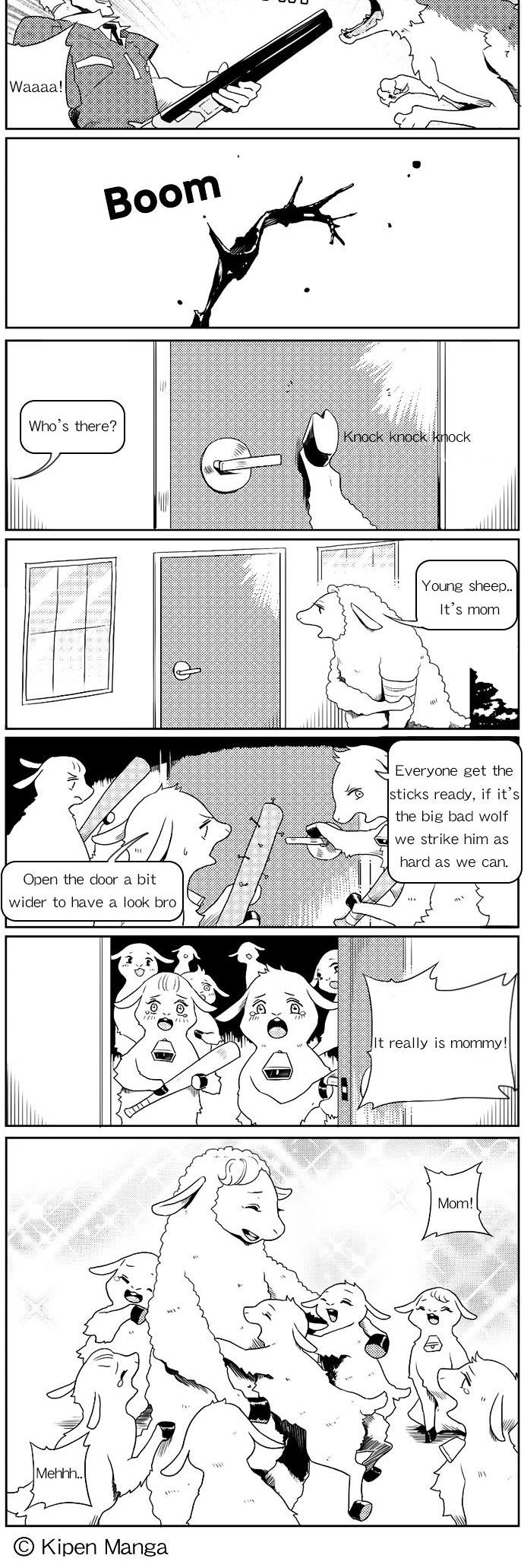 Kipen Manga Chapter 24 page 4 - Chapter 24 : The Wolf and the Seven Young Kids