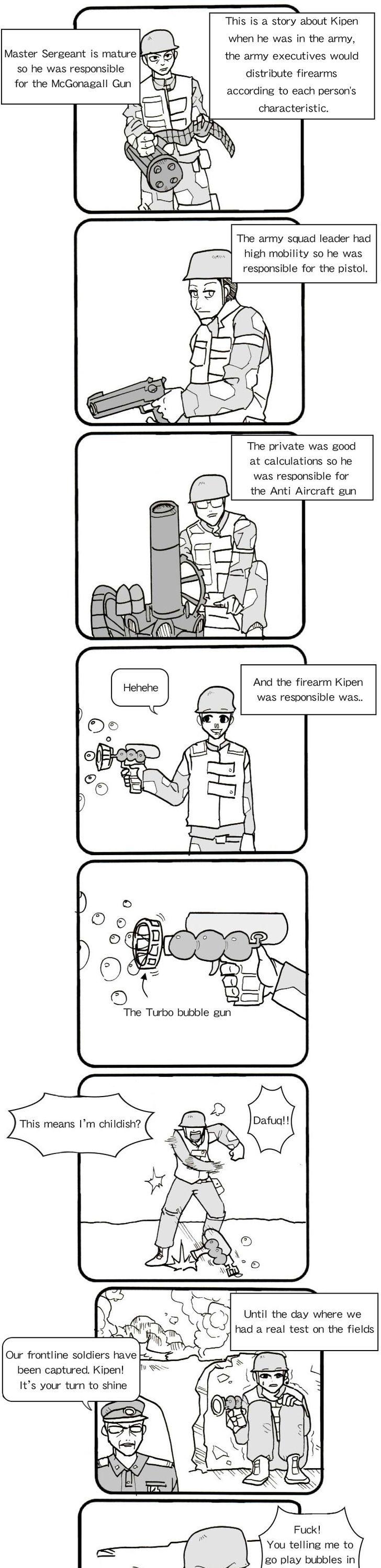 Kipen Manga Chapter 25 page 1 - Chapter 25 : Weapons