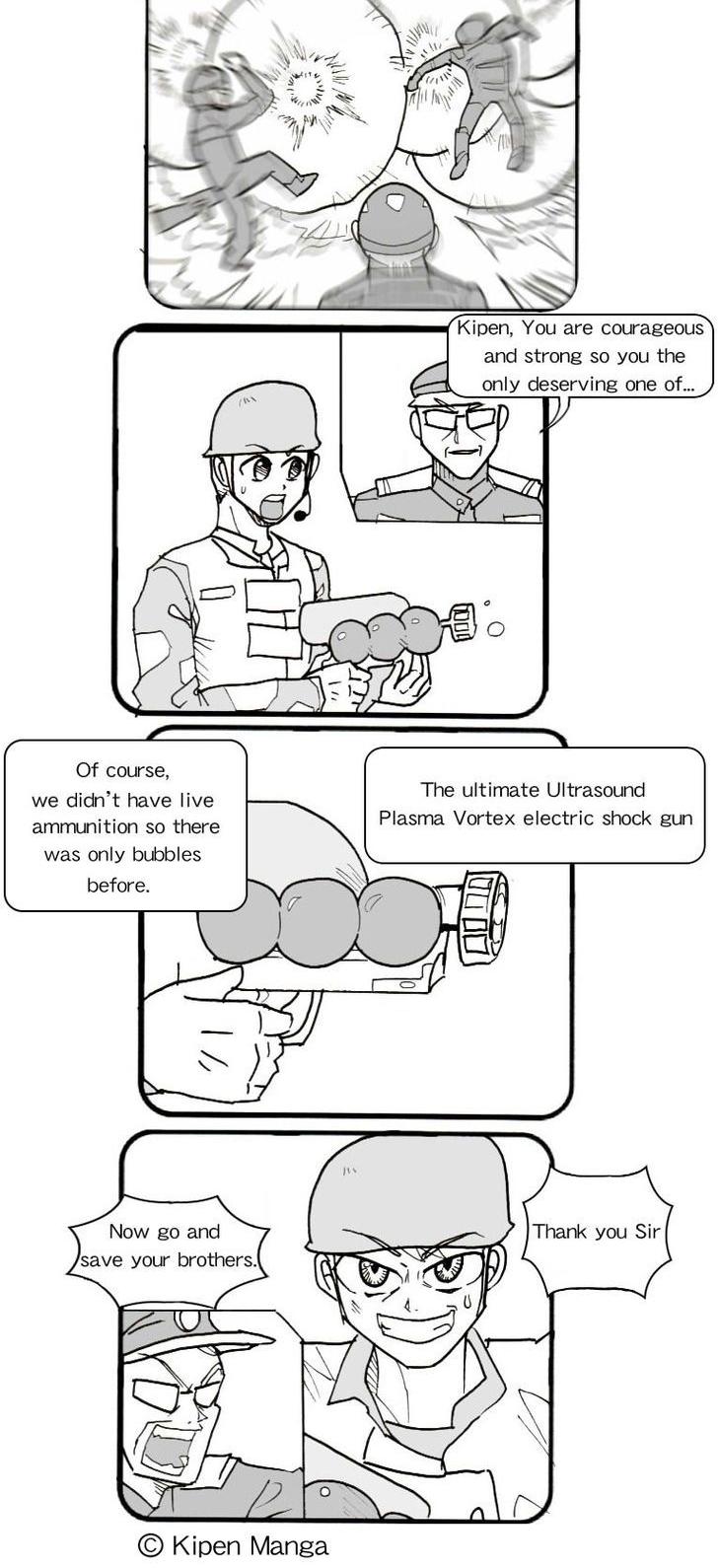 Kipen Manga Chapter 25 page 3 - Chapter 25 : Weapons