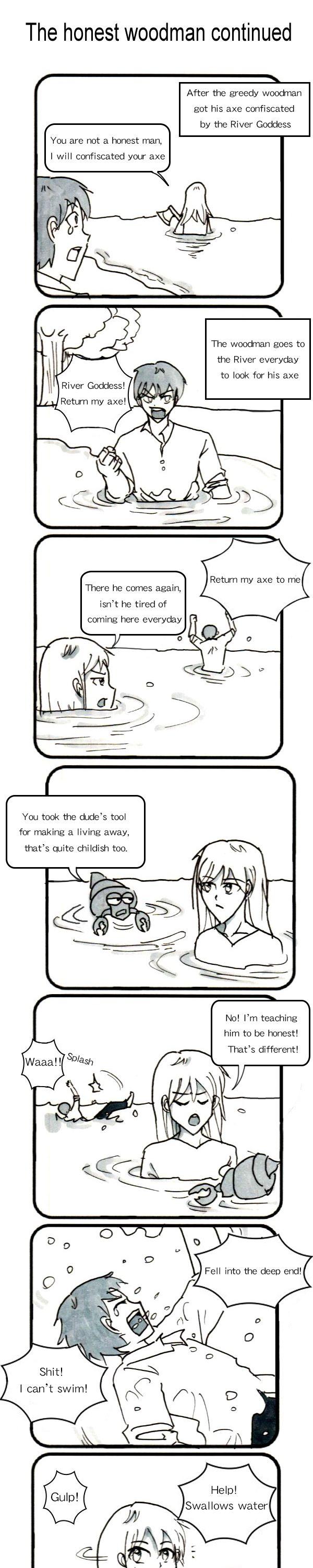 Kipen Manga Chapter 28 page 1 - Chapter 28 : The honest woodman continued