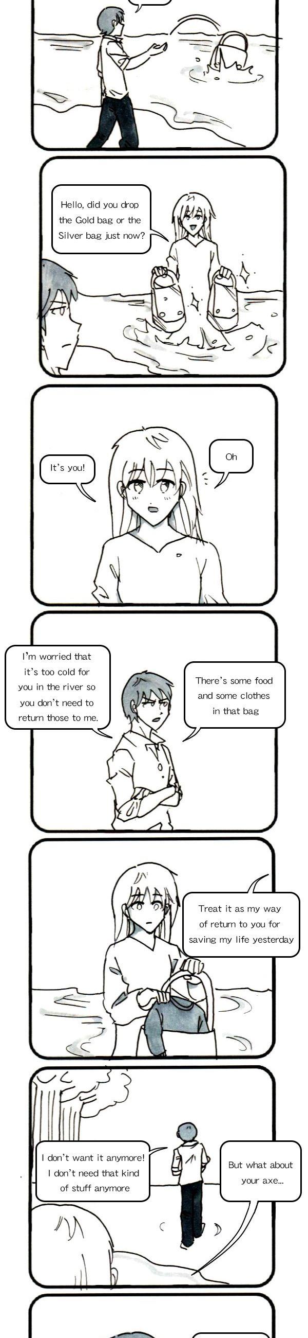 Kipen Manga Chapter 28 page 3 - Chapter 28 : The honest woodman continued