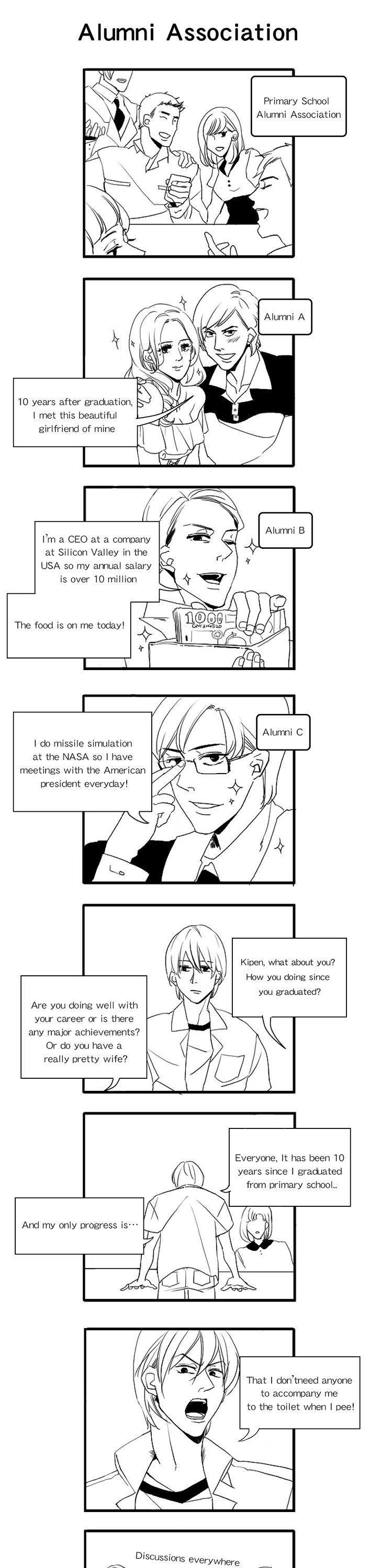 Kipen Manga Chapter 3 page 1 - Chapter 3 : Alumni Association