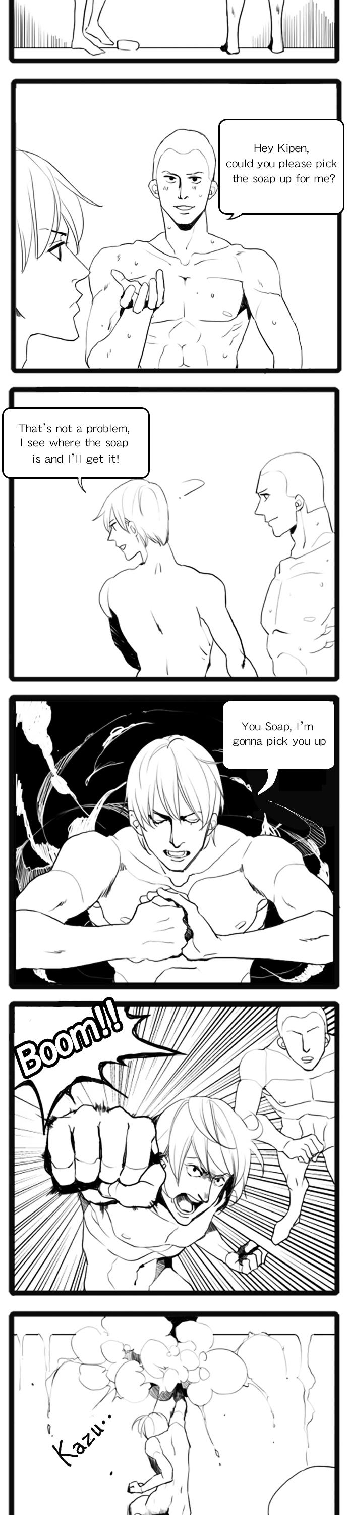 Kipen Manga Chapter 31 page 2 - Chapter 31 : Picking up the Soap