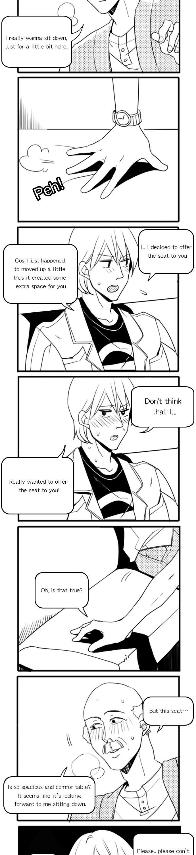 Kipen Manga Chapter 34 page 2 - Chapter 34 : Priority Seat