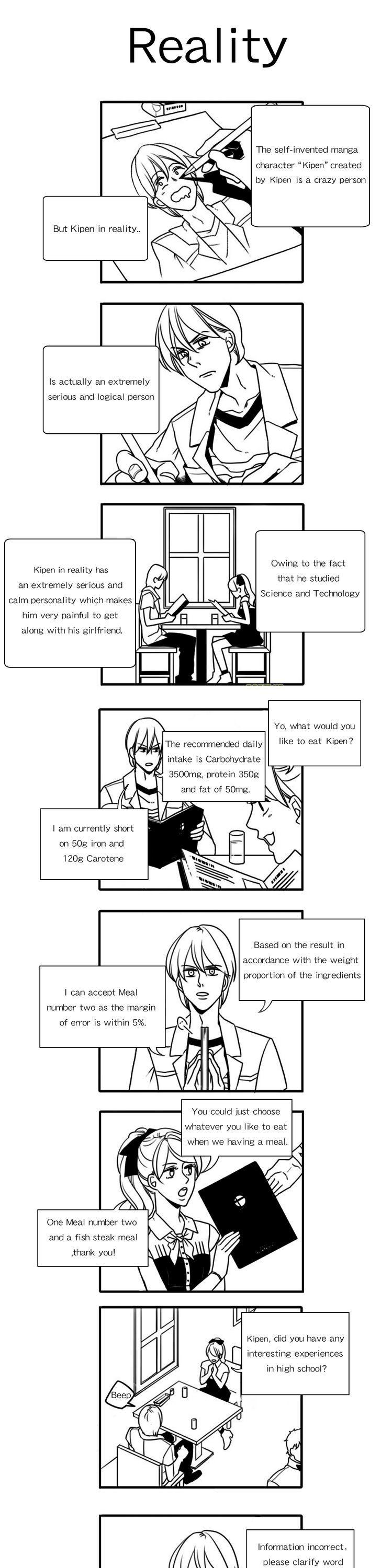 Kipen Manga Chapter 4 page 1 - Chapter 4 : Reality
