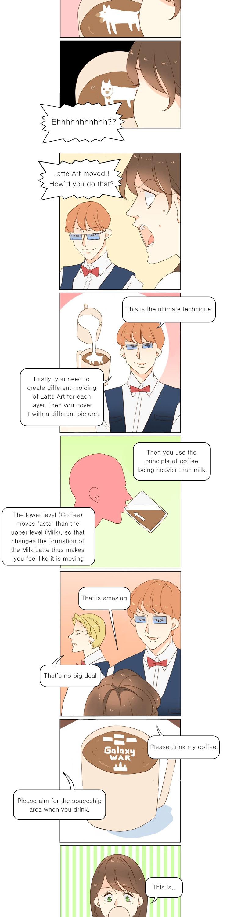 Kipen Manga Chapter 42 page 2 - Chapter 42 : Latte Art