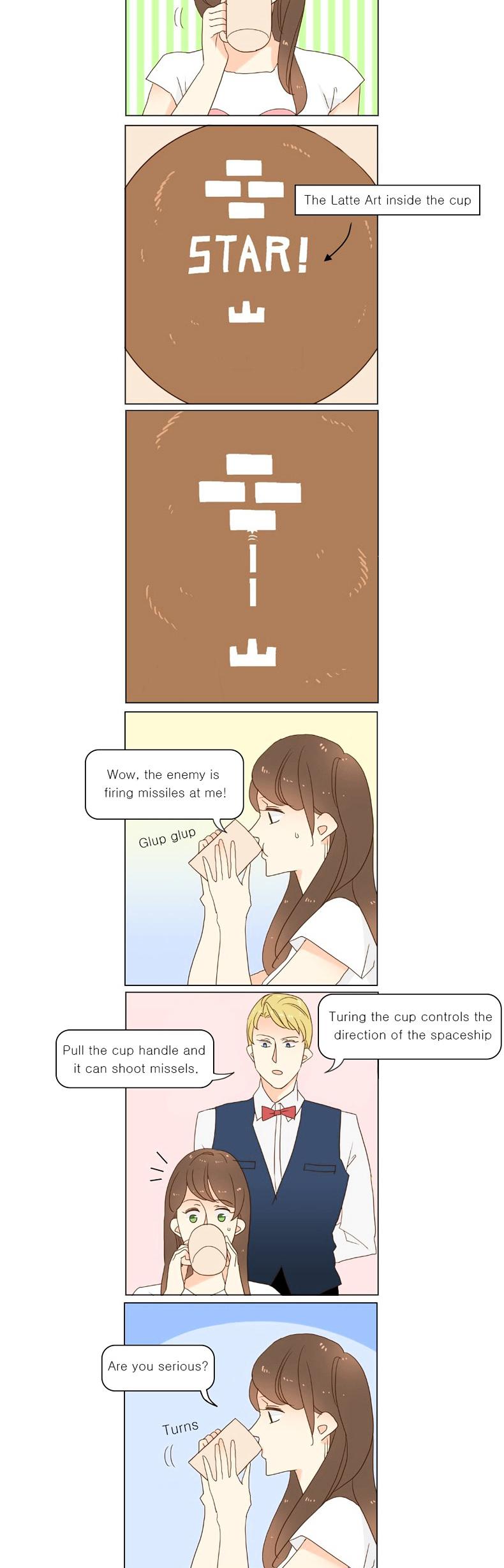Kipen Manga Chapter 42 page 3 - Chapter 42 : Latte Art