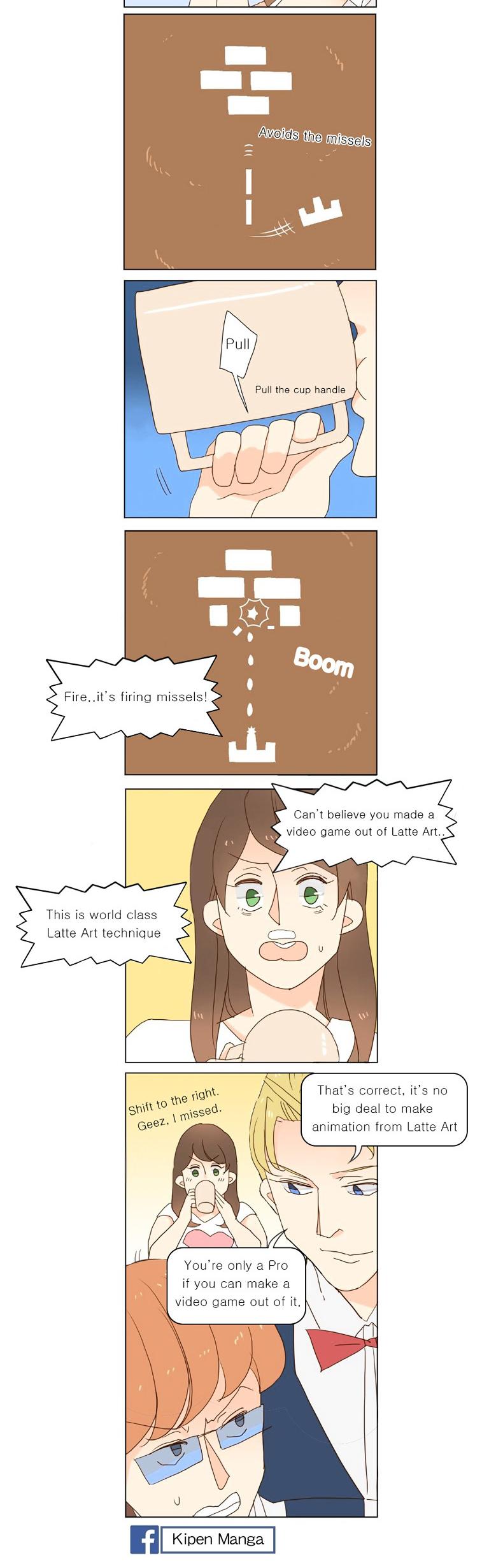 Kipen Manga Chapter 42 page 4 - Chapter 42 : Latte Art