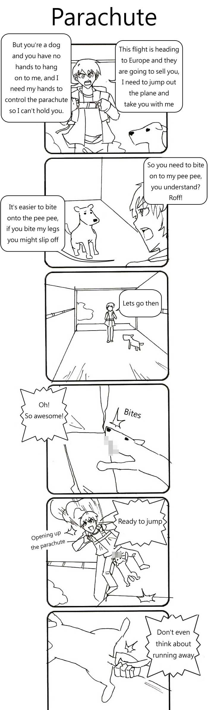 Kipen Manga Chapter 46 page 1 - Chapter 46 : Parachute