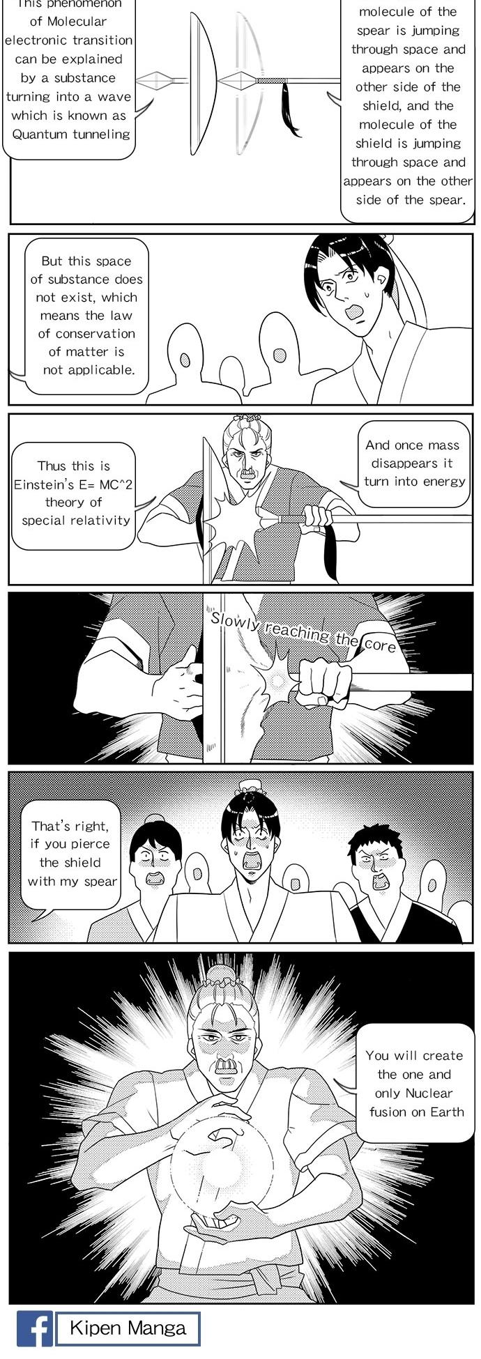 Kipen Manga Chapter 47 page 2 - Chapter 47 : Spear and Shield