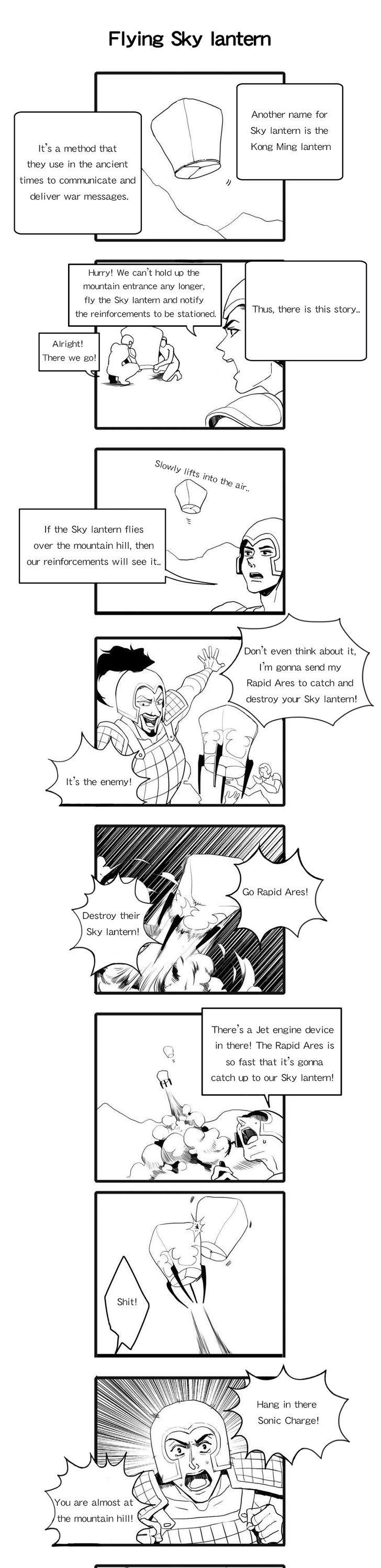 Kipen Manga Chapter 5 page 1 - Chapter 5 : Flying Sky lantern