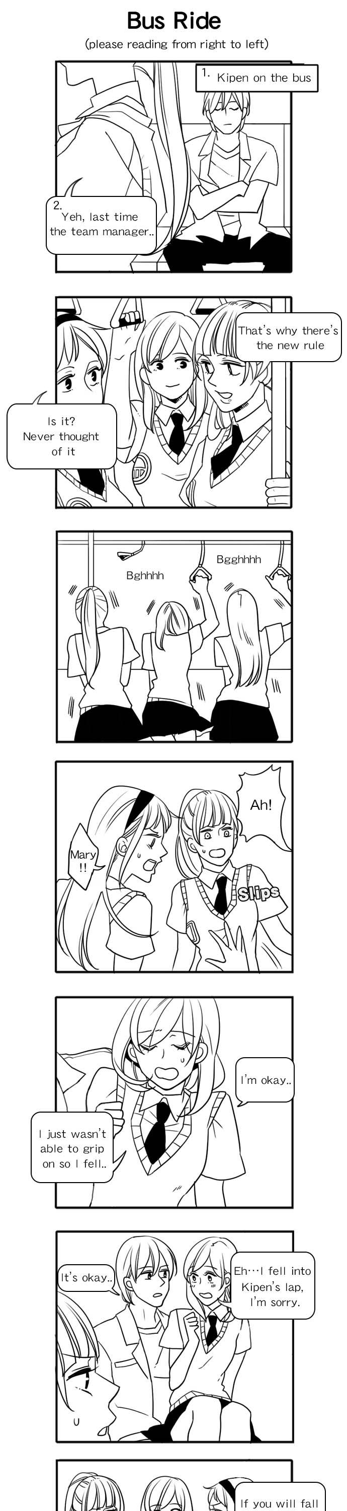 Kipen Manga Chapter 51 page 1 - Chapter 51 : Bus Ride