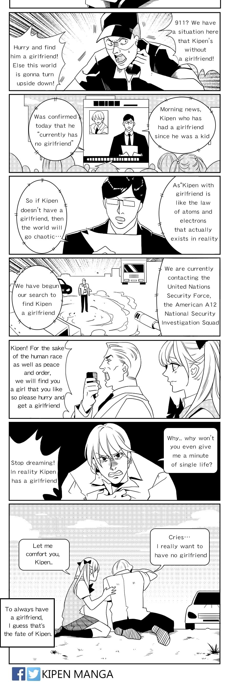 Kipen Manga Chapter 52 page 2 - Chapter 52 : Kipen's fantasy of no having a girlfriend