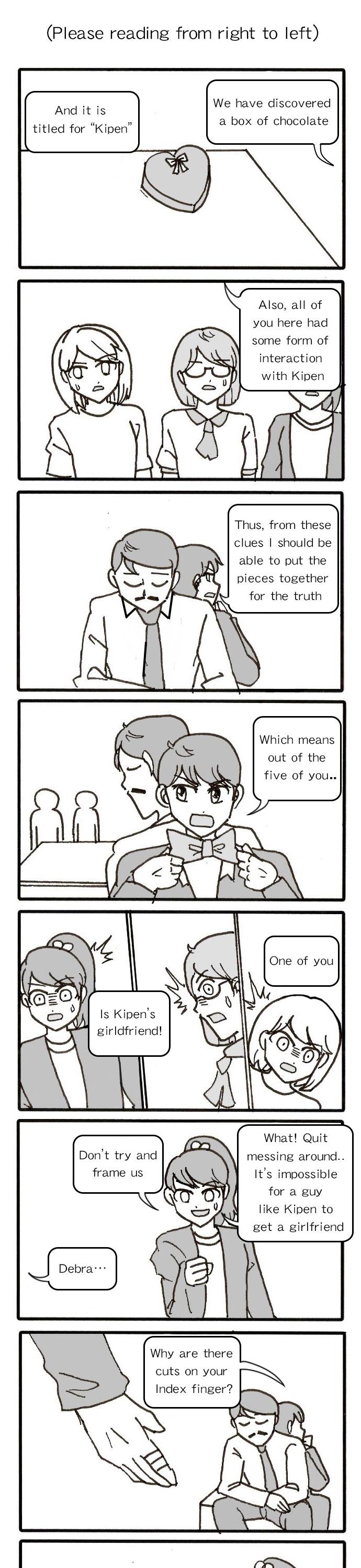 Kipen Manga Chapter 55 page 1 - Chapter 55 : Chocolate