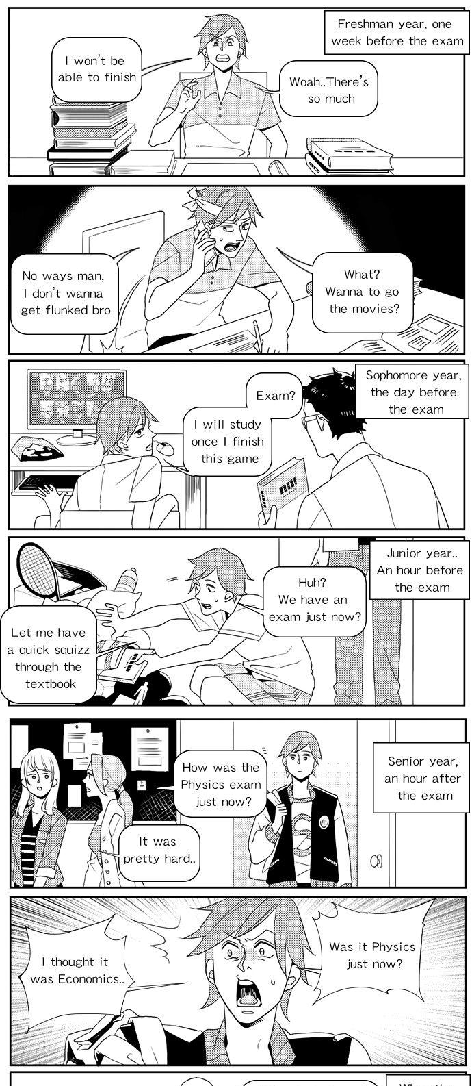Kipen Manga Chapter 58 page 1 - Chapter 58 : The exam