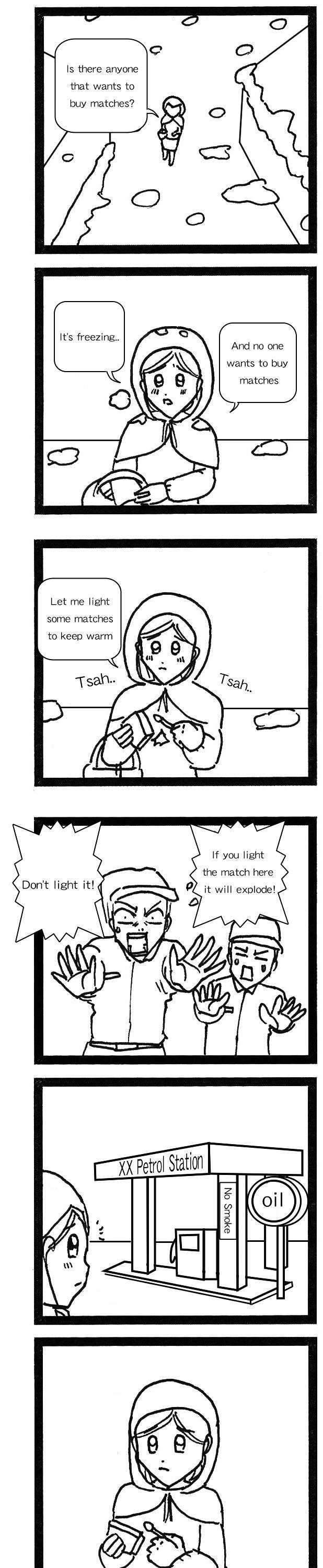 Kipen Manga Chapter 8 page 1 - Chapter 8 : The little match girl