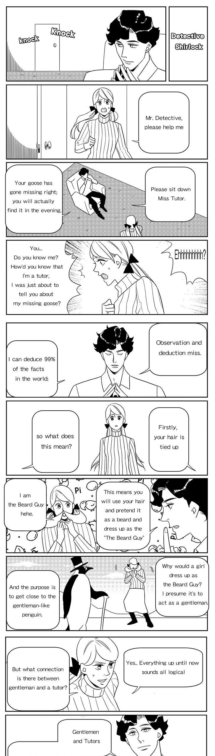 Kipen Manga Chapter 9 page 1 - Chapter 9 : Detective Shirlock