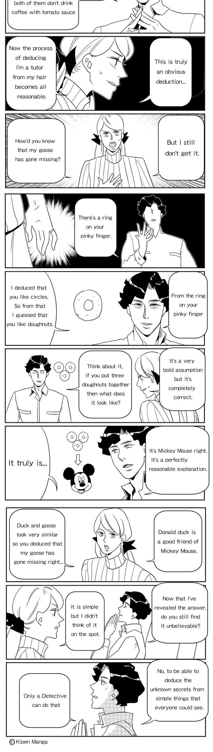 Kipen Manga Chapter 9 page 2 - Chapter 9 : Detective Shirlock