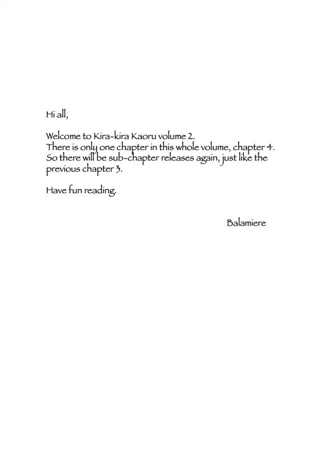 Kirakira Kaoru Chapter 2.4-1 page 2 - Vol.2 Chapter 4.1: The Imperial Bride (1)