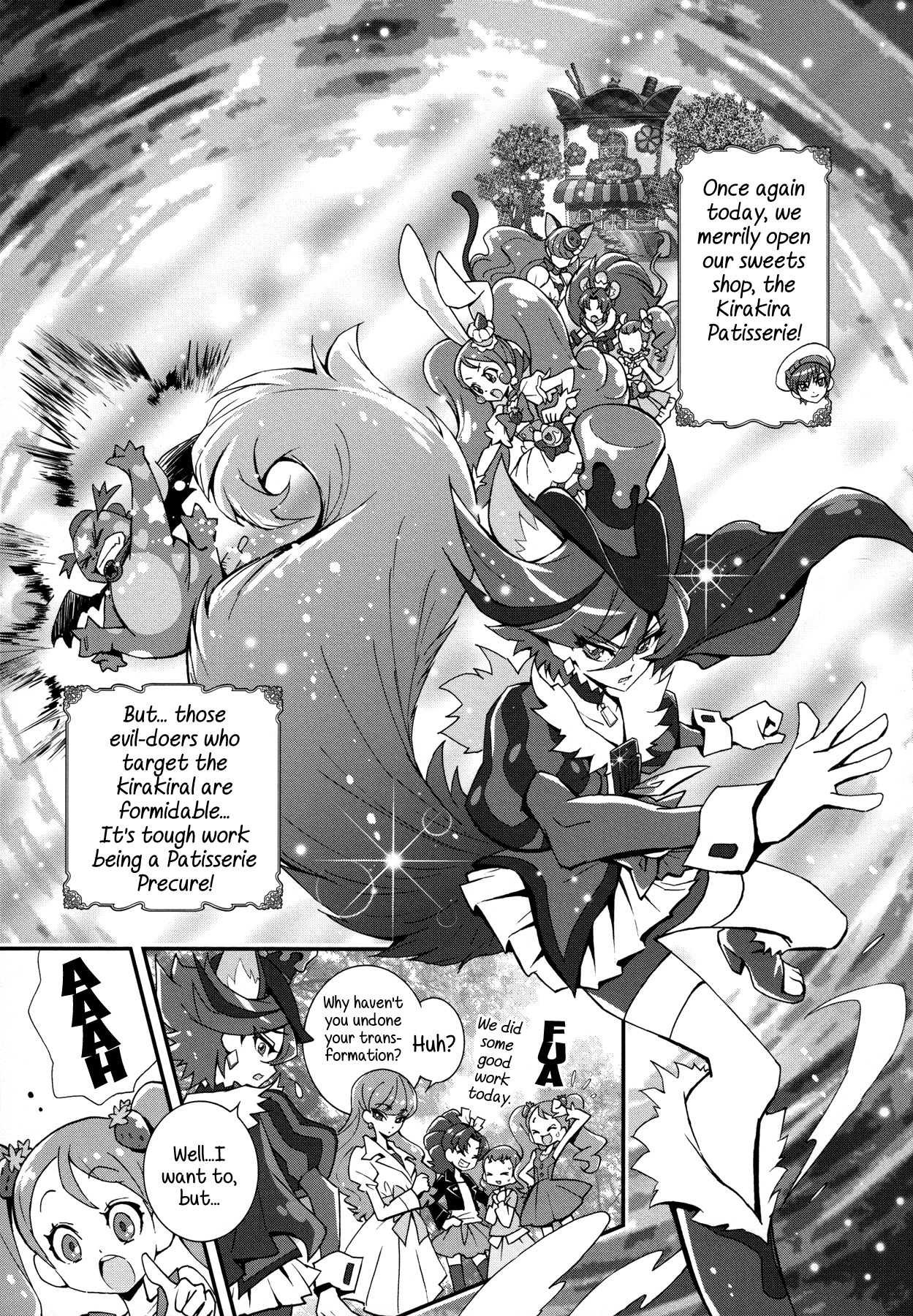 Kirakira Precure a la Mode Chapter 4 page 1 - Chapter 4