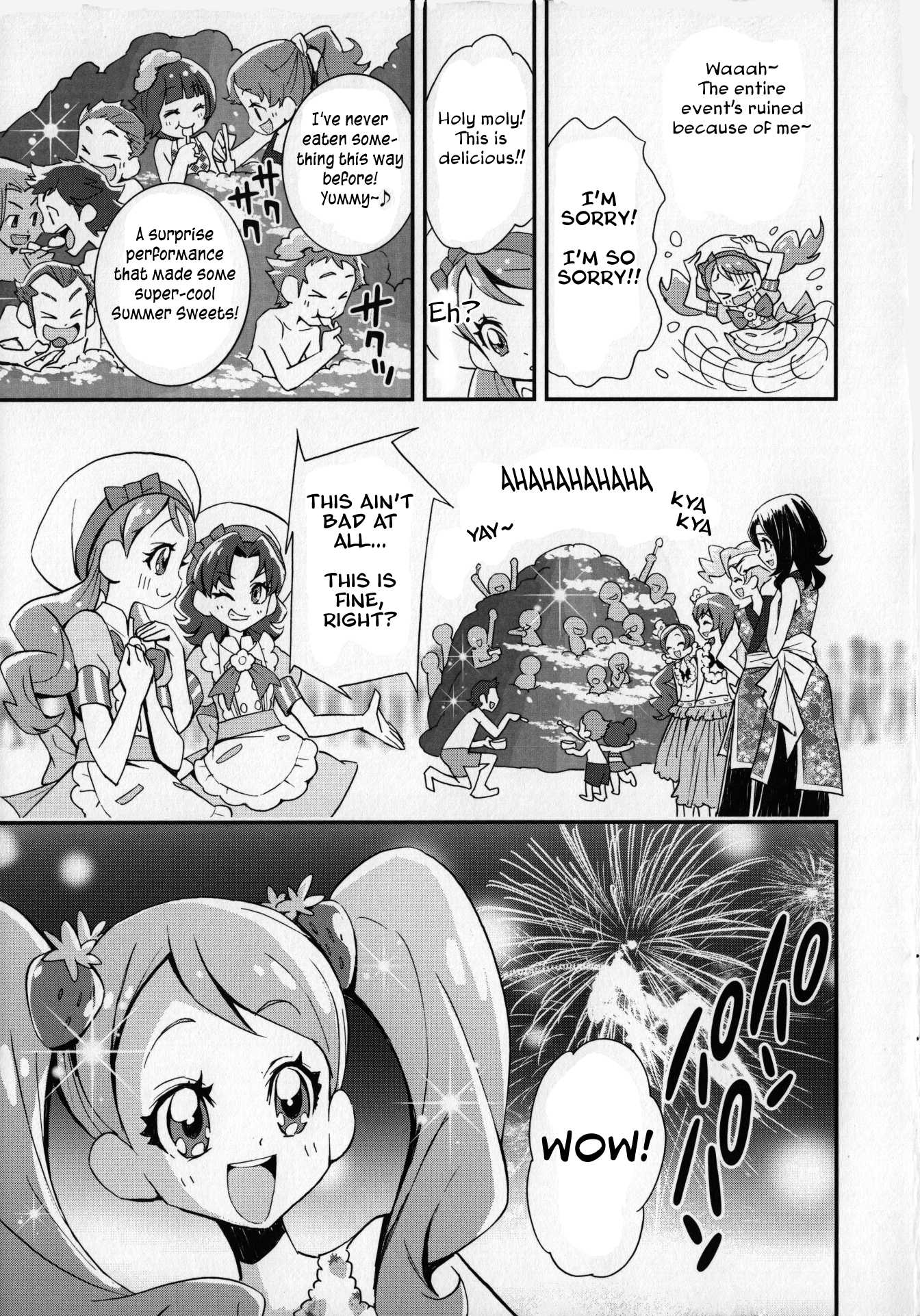 Kirakira Precure a la Mode Chapter 7.5 page 16 - Chapter 7.5: PreCure Dream Story