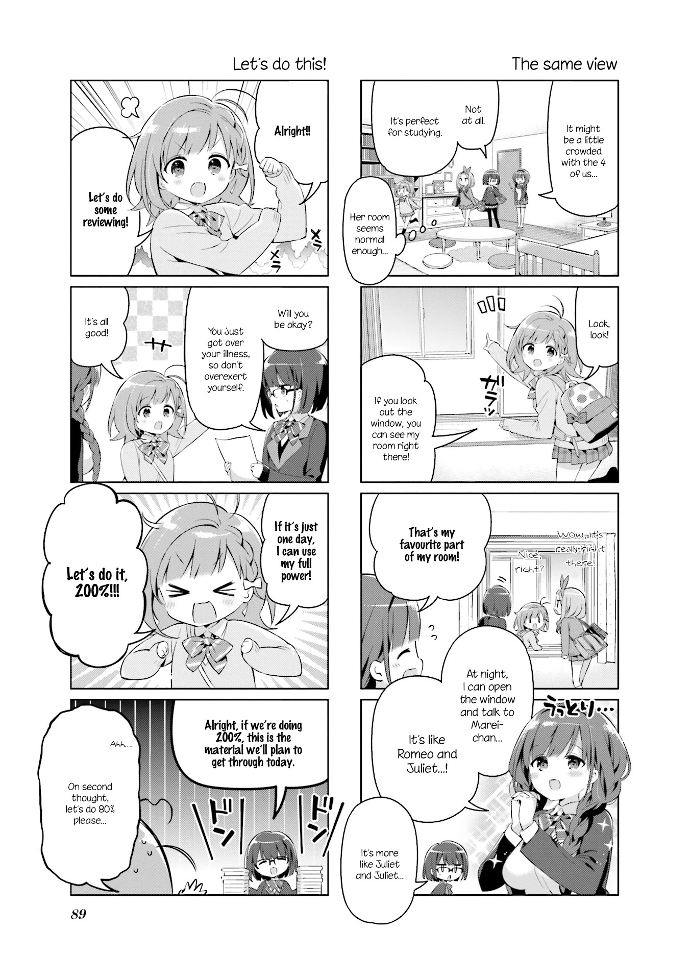 KiraKira★Study ~Zettai Goukaku Sengen~ Chapter 10 page 3 - Chapter 10: Comfy review