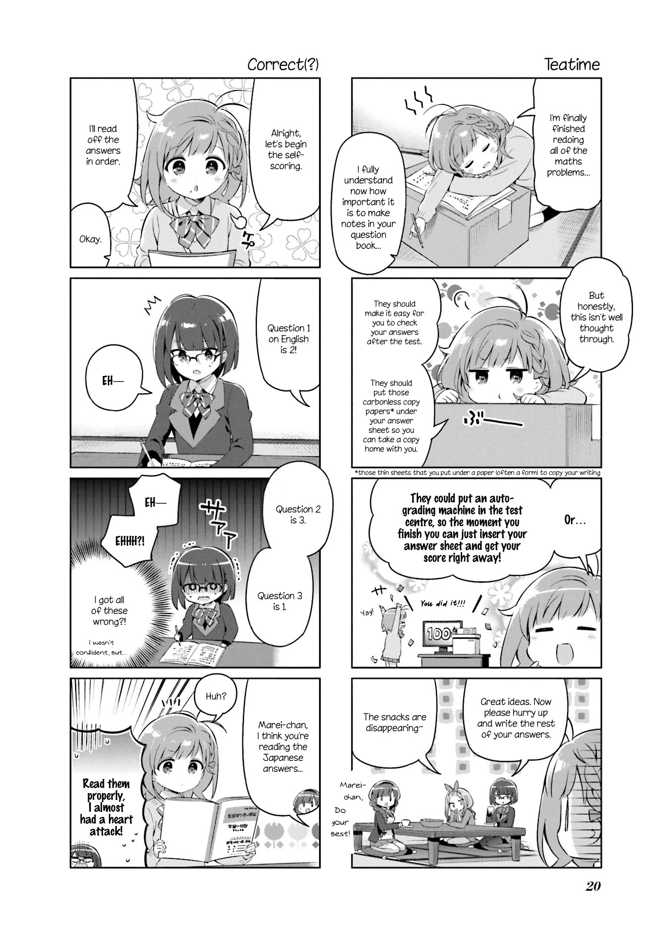 KiraKira★Study ~Zettai Goukaku Sengen~ Chapter 13 page 6 - Chapter 13: The first self-grading