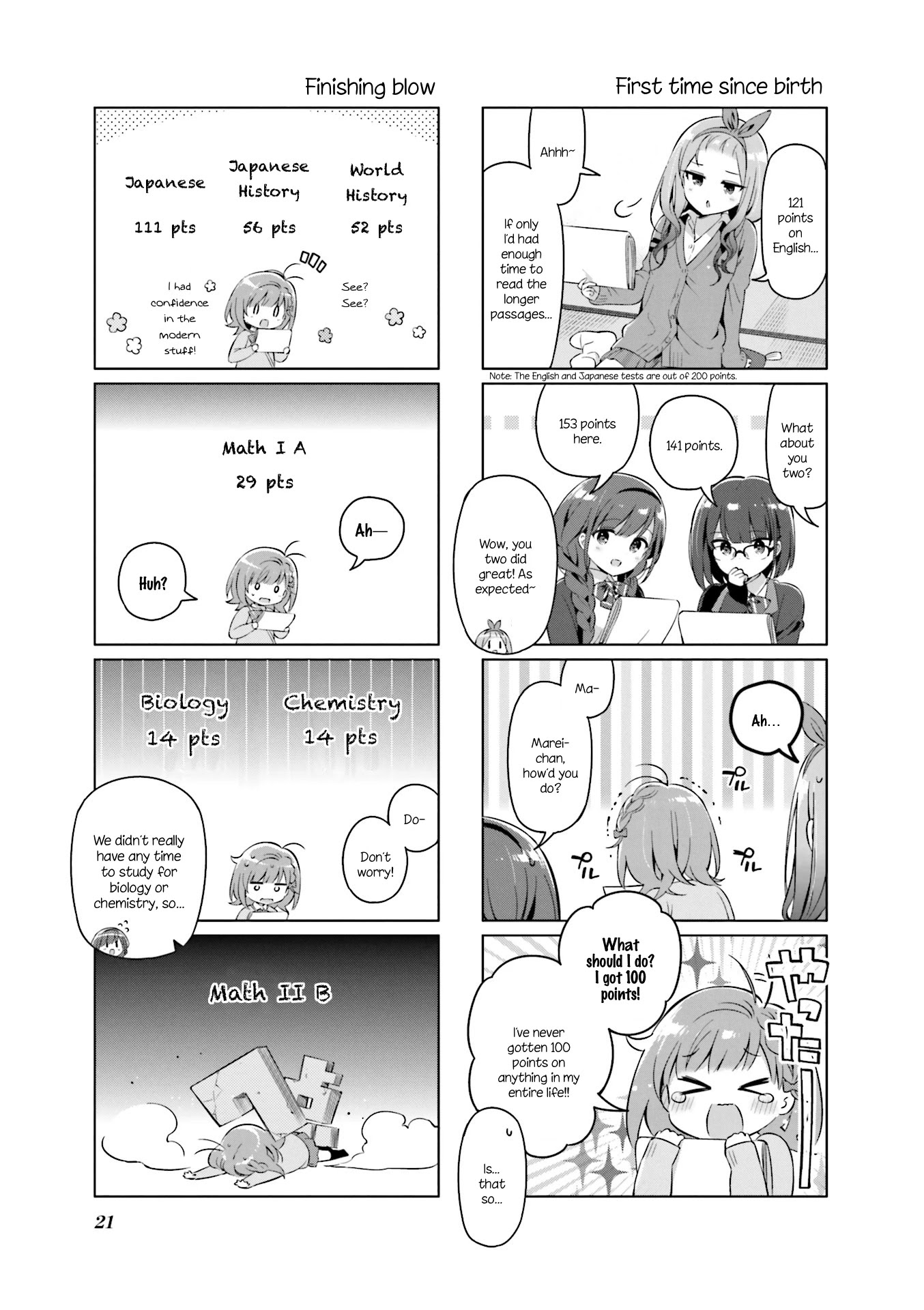 KiraKira★Study ~Zettai Goukaku Sengen~ Chapter 13 page 7 - Chapter 13: The first self-grading