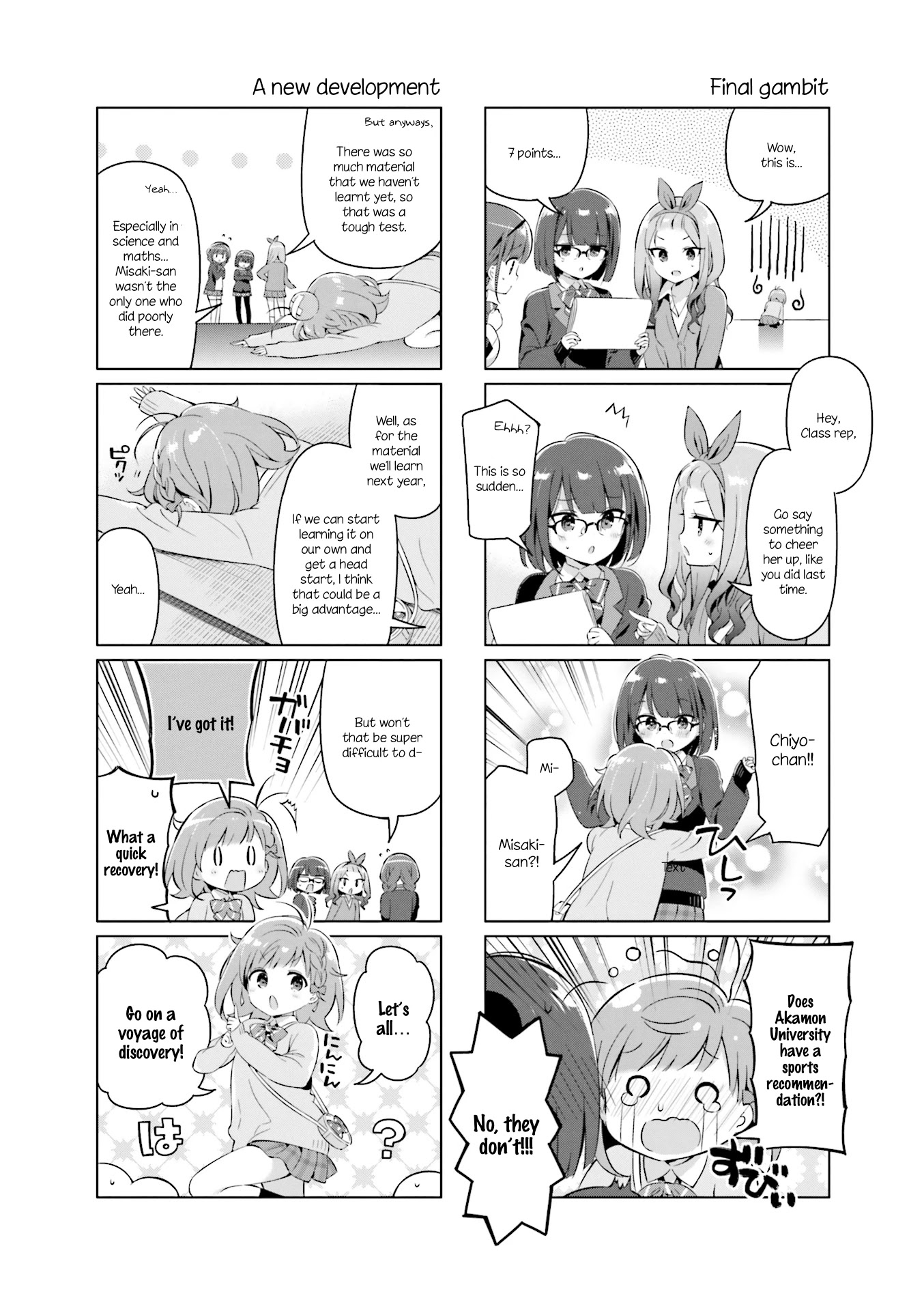 KiraKira★Study ~Zettai Goukaku Sengen~ Chapter 13 page 8 - Chapter 13: The first self-grading