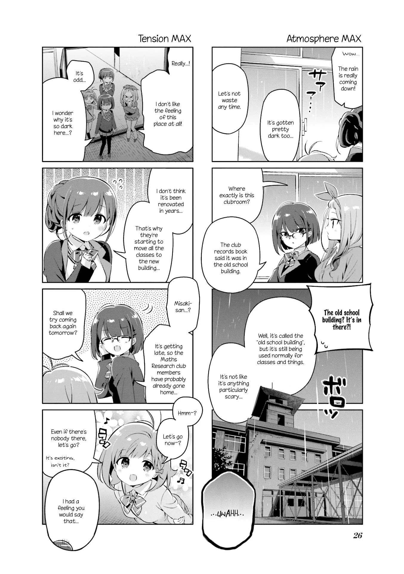 KiraKira★Study ~Zettai Goukaku Sengen~ Chapter 14 page 4 - Chapter 14: Exploring the old school building