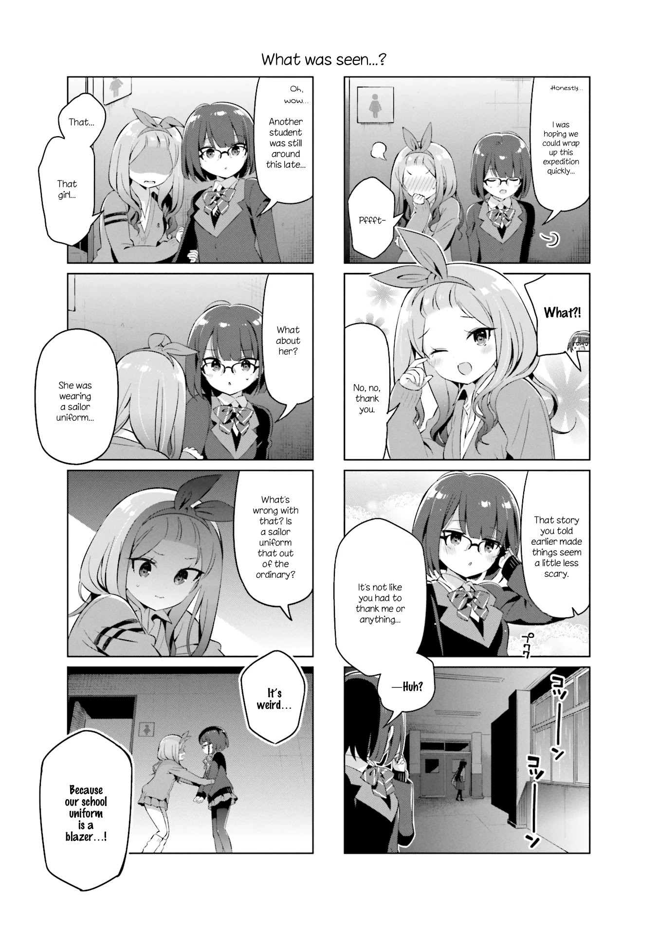 KiraKira★Study ~Zettai Goukaku Sengen~ Chapter 14 page 7 - Chapter 14: Exploring the old school building