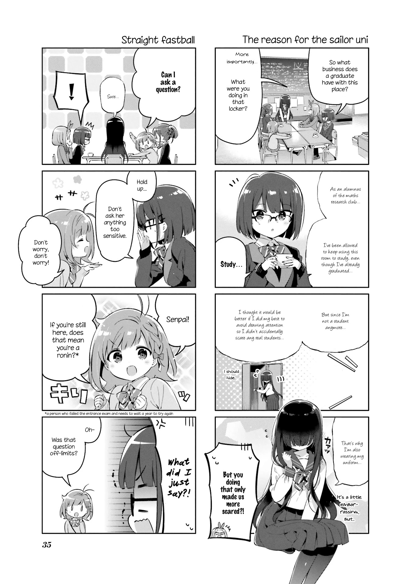 KiraKira★Study ~Zettai Goukaku Sengen~ Chapter 15 page 3 - Chapter 15: Nice to meet you, Senpai