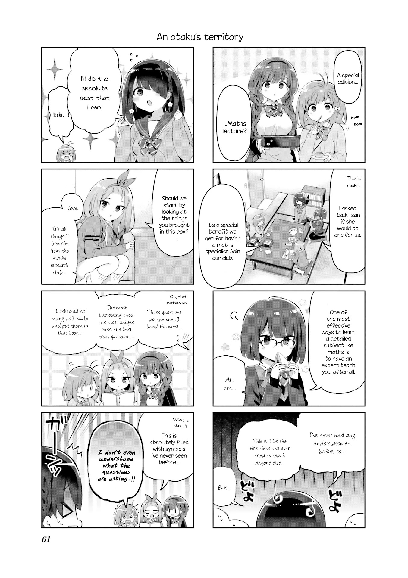 KiraKira★Study ~Zettai Goukaku Sengen~ Chapter 18 page 3 - Chapter 18: Using the body to memorise