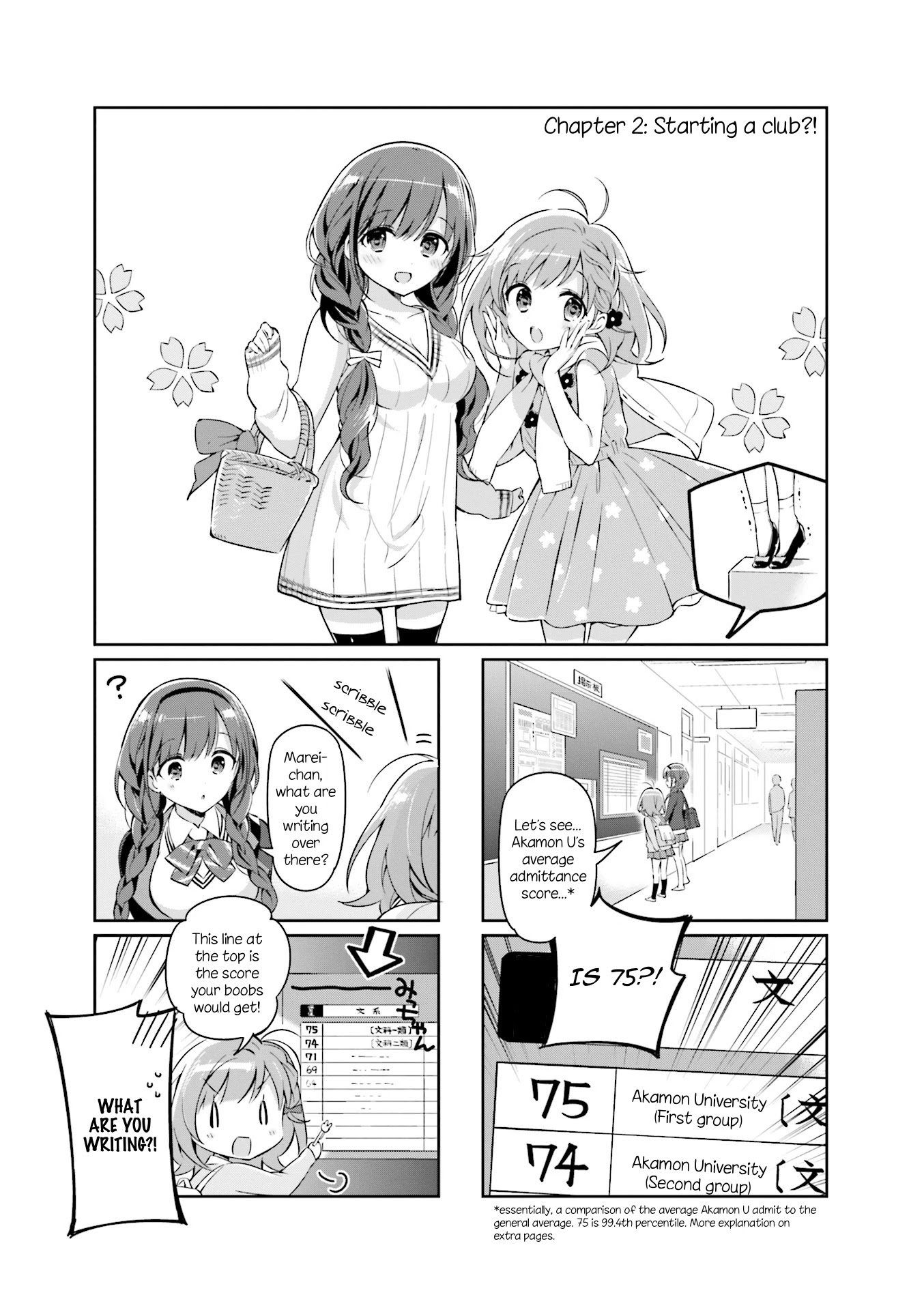 KiraKira★Study ~Zettai Goukaku Sengen~ Chapter 2 page 1 - Chapter 2: Starting a club?!