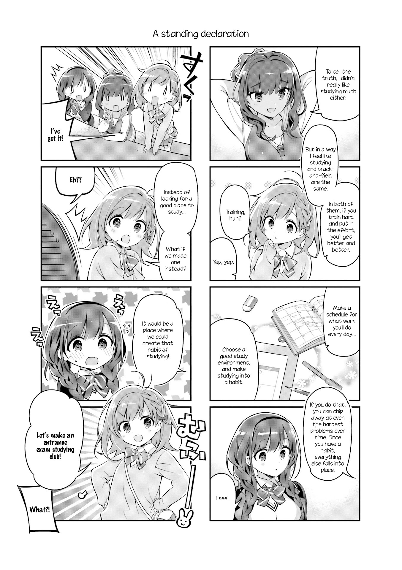 KiraKira★Study ~Zettai Goukaku Sengen~ Chapter 2 page 7 - Chapter 2: Starting a club?!