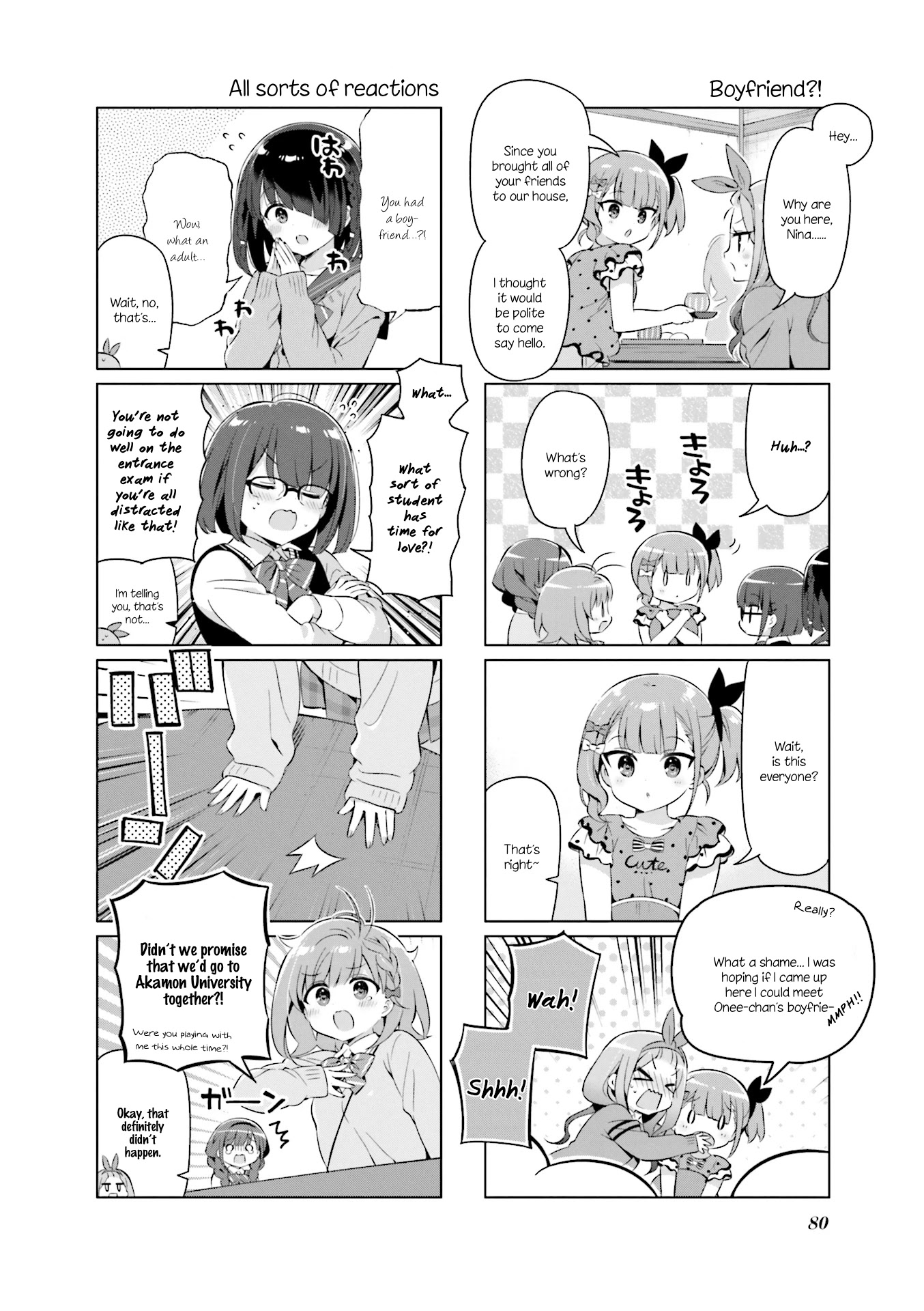 KiraKira★Study ~Zettai Goukaku Sengen~ Chapter 20 page 6 - Chapter 20: A home visit