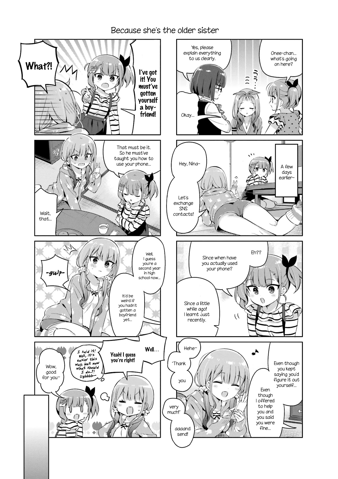 KiraKira★Study ~Zettai Goukaku Sengen~ Chapter 20 page 7 - Chapter 20: A home visit