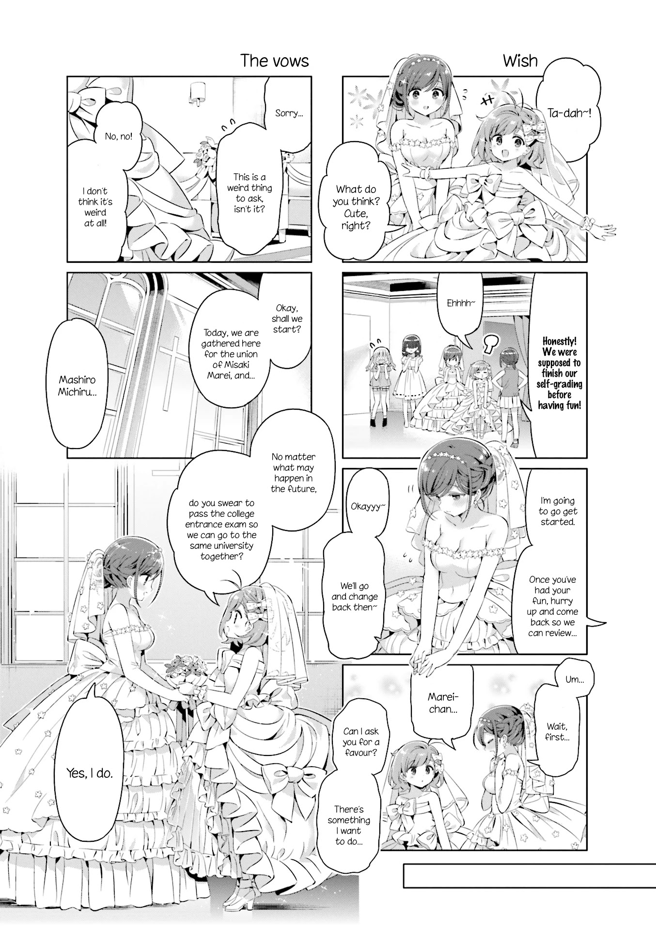 KiraKira★Study ~Zettai Goukaku Sengen~ Chapter 24 page 7 - Chapter 24: Their wedding day