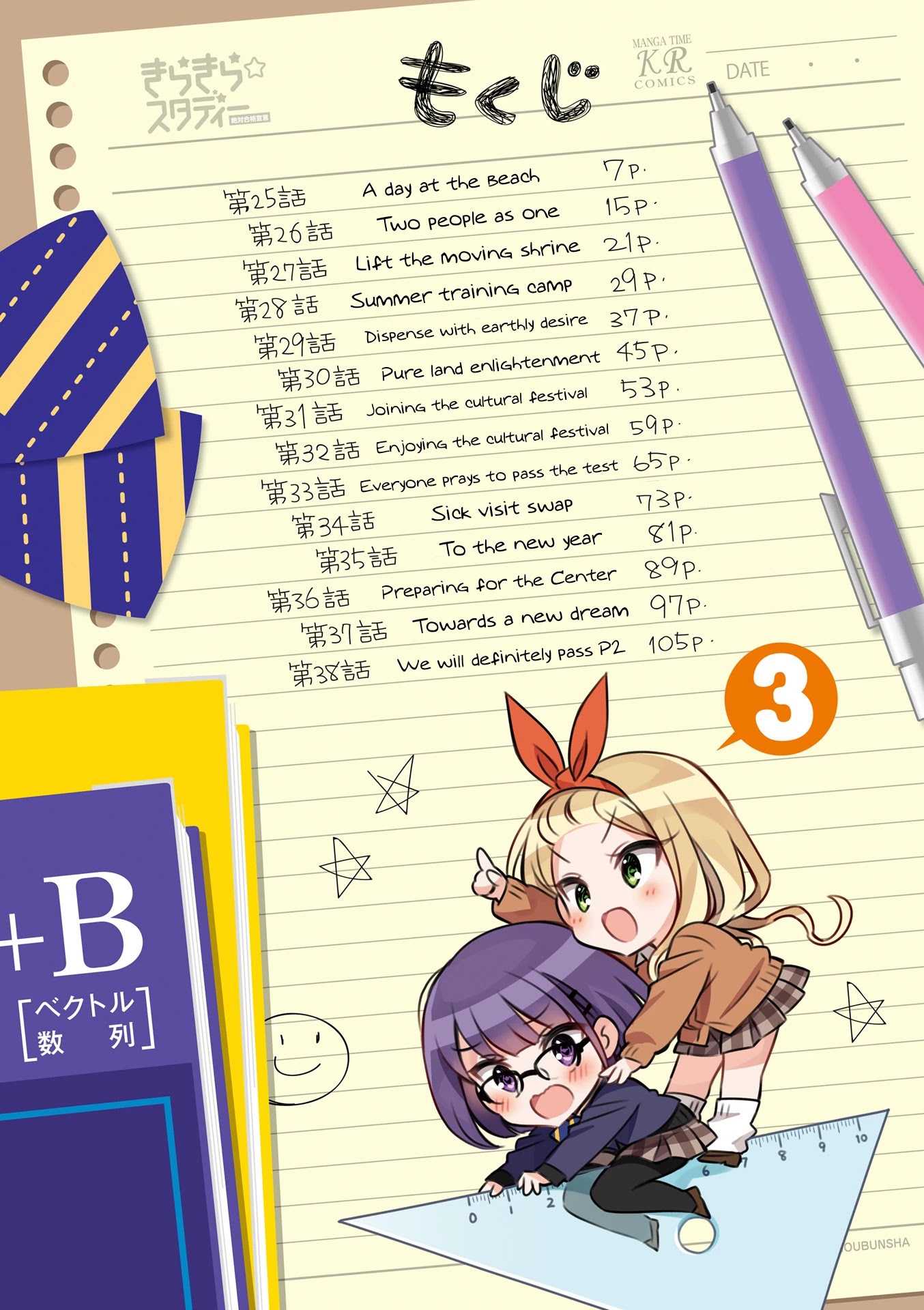 KiraKira★Study ~Zettai Goukaku Sengen~ Chapter 25 page 9 - Chapter 25: A day at the beach