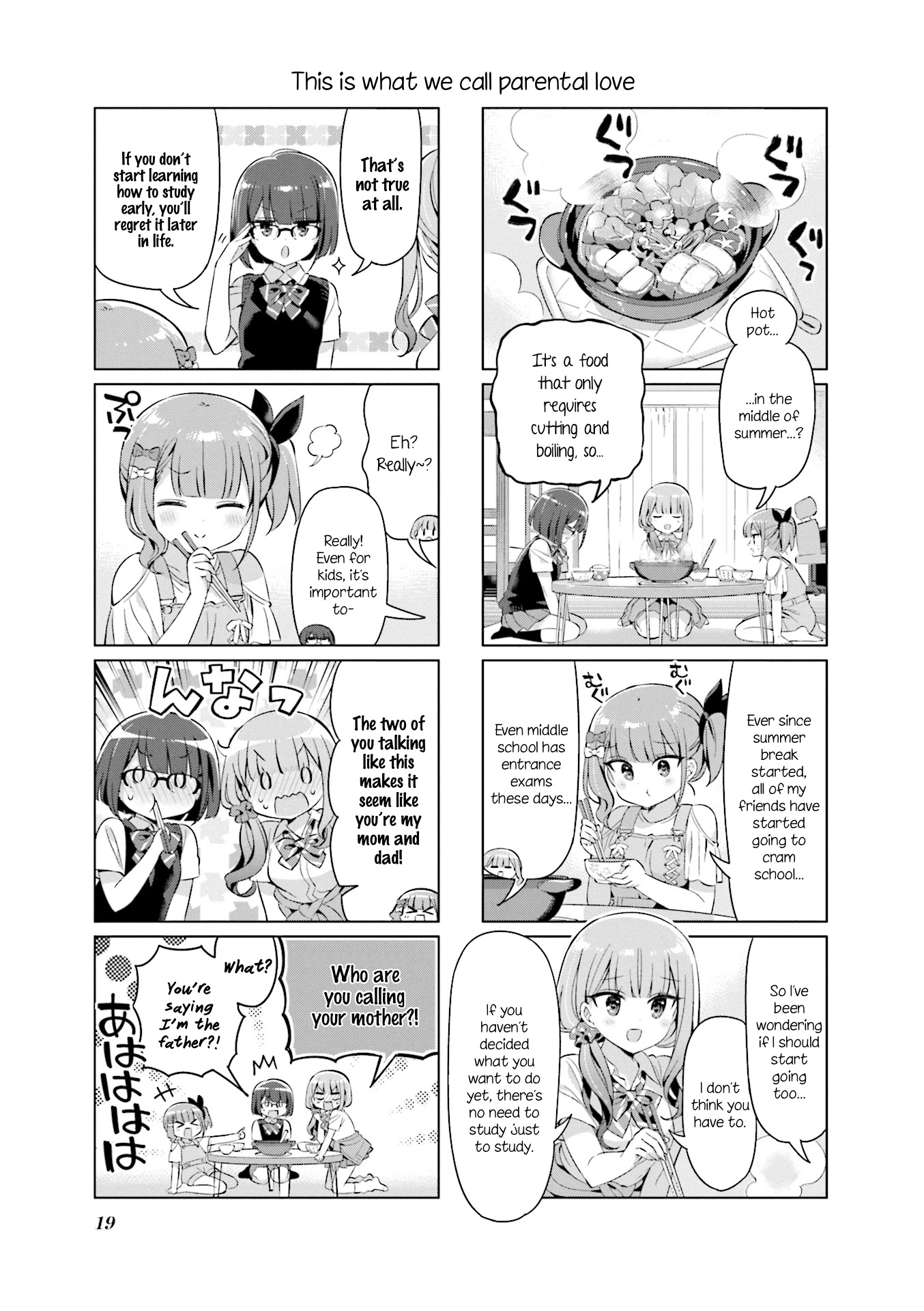 KiraKira★Study ~Zettai Goukaku Sengen~ Chapter 26 page 5 - Chapter 26: The two of them, for one