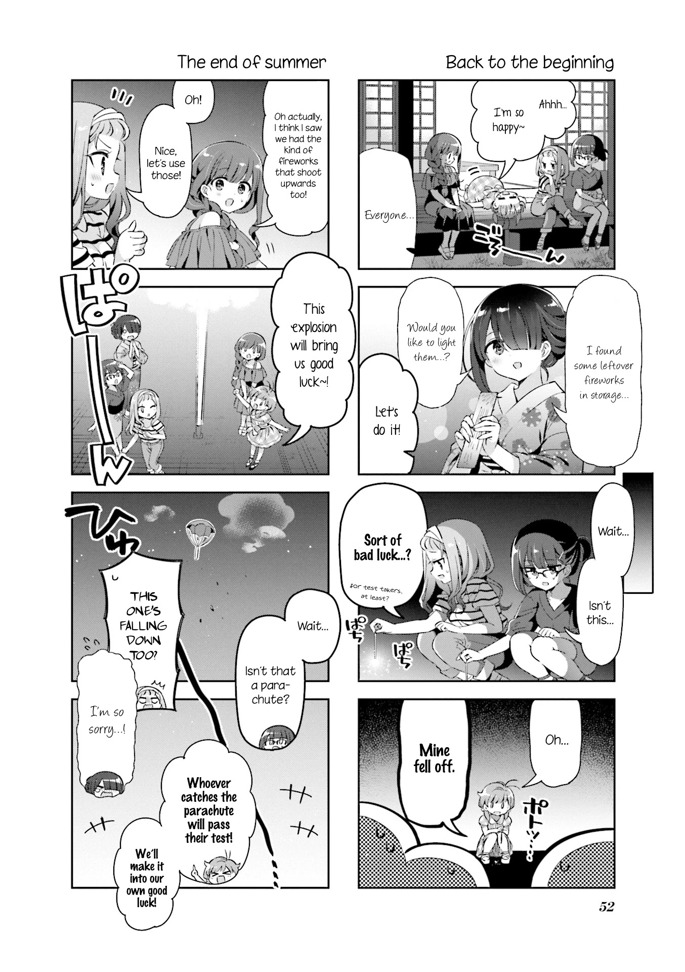 KiraKira★Study ~Zettai Goukaku Sengen~ Chapter 30 page 8 - Chapter 30: Heavenly enlightenment