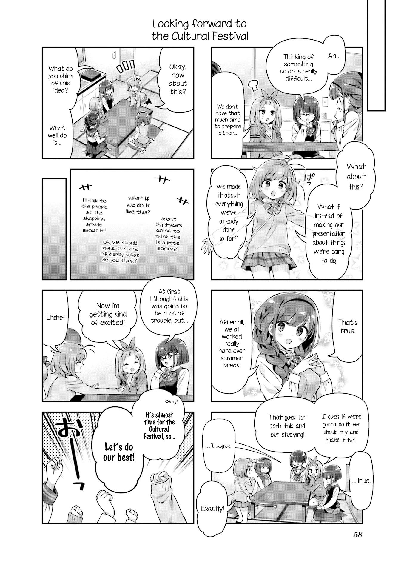 KiraKira★Study ~Zettai Goukaku Sengen~ Chapter 31 page 6 - Chapter 31: Joining the Cultural Festival