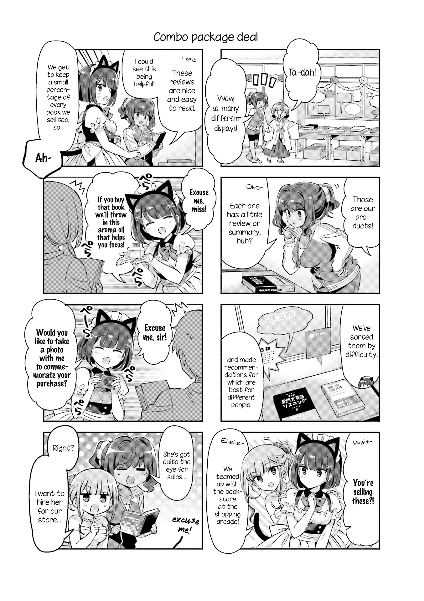KiraKira★Study ~Zettai Goukaku Sengen~ Chapter 32 page 3 - Chapter 32: Enjoying the cultural festival