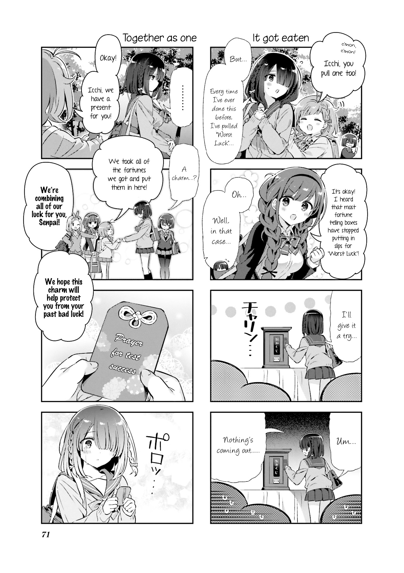 KiraKira★Study ~Zettai Goukaku Sengen~ Chapter 33 page 7 - Chapter 33: A group prayer for test success