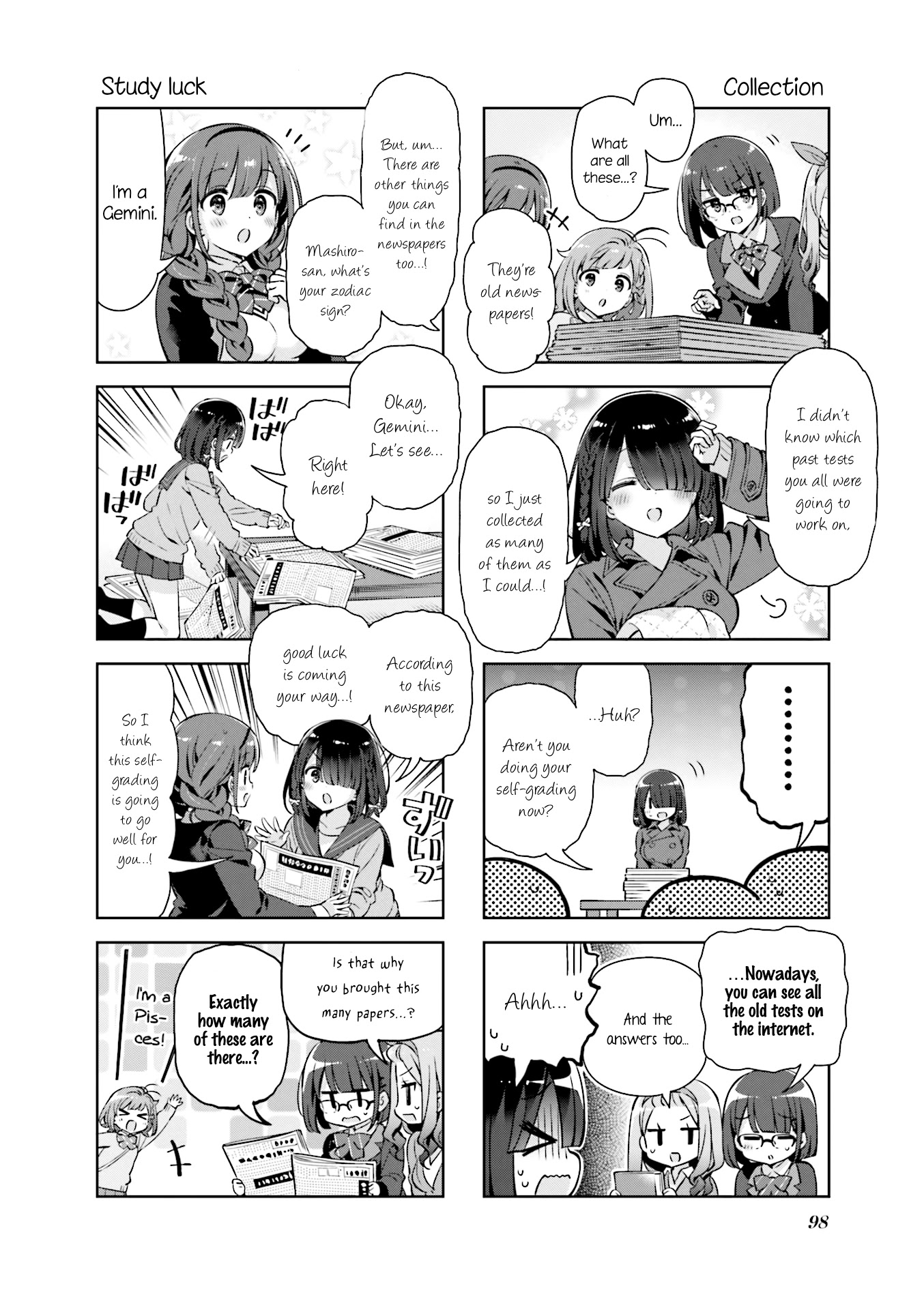 KiraKira★Study ~Zettai Goukaku Sengen~ Chapter 37 page 2 - Chapter 37: Towards a new dream