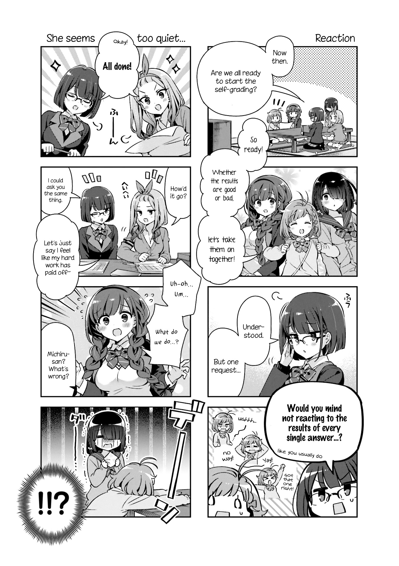 KiraKira★Study ~Zettai Goukaku Sengen~ Chapter 37 page 3 - Chapter 37: Towards a new dream