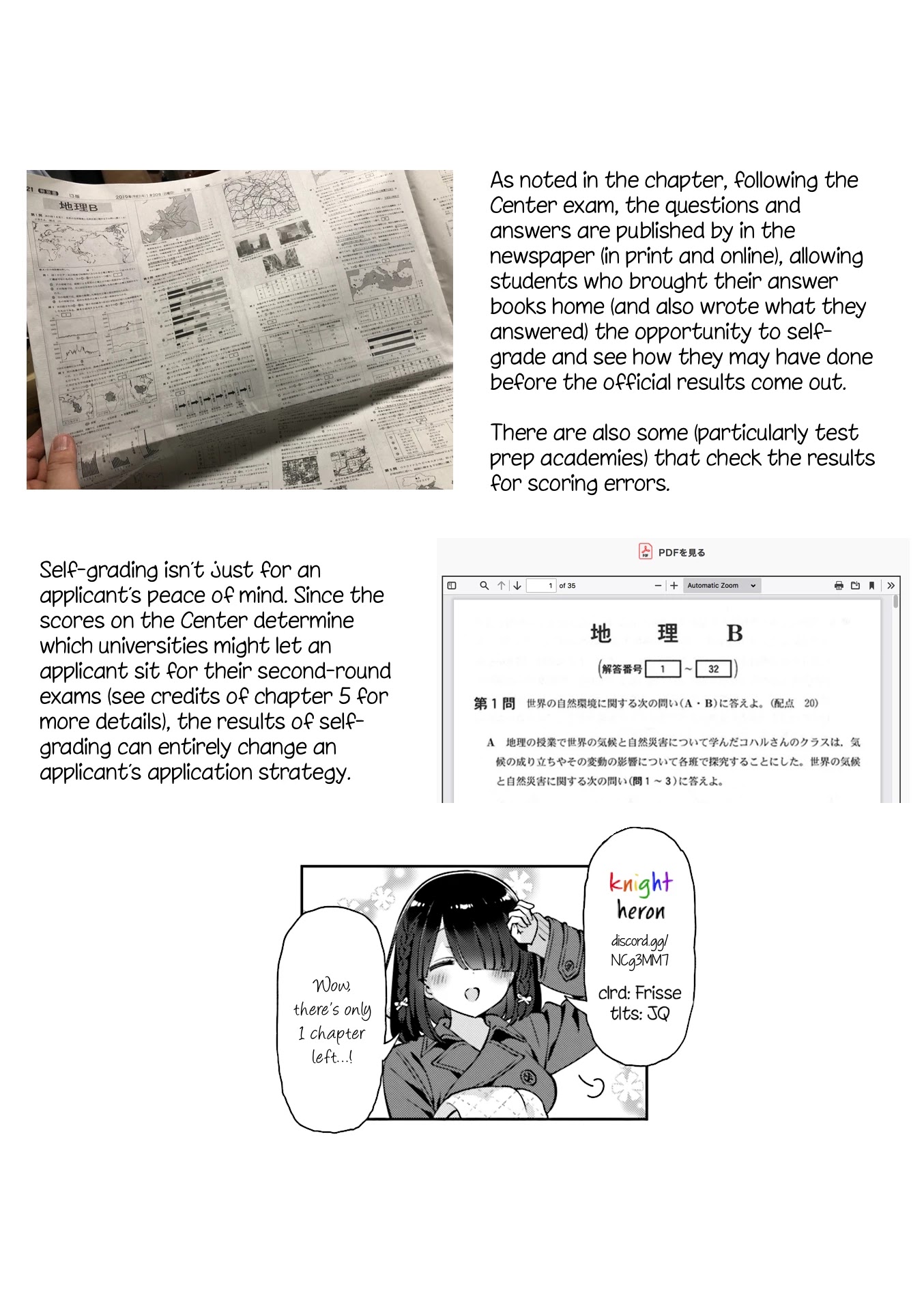 KiraKira★Study ~Zettai Goukaku Sengen~ Chapter 37 page 9 - Chapter 37: Towards a new dream