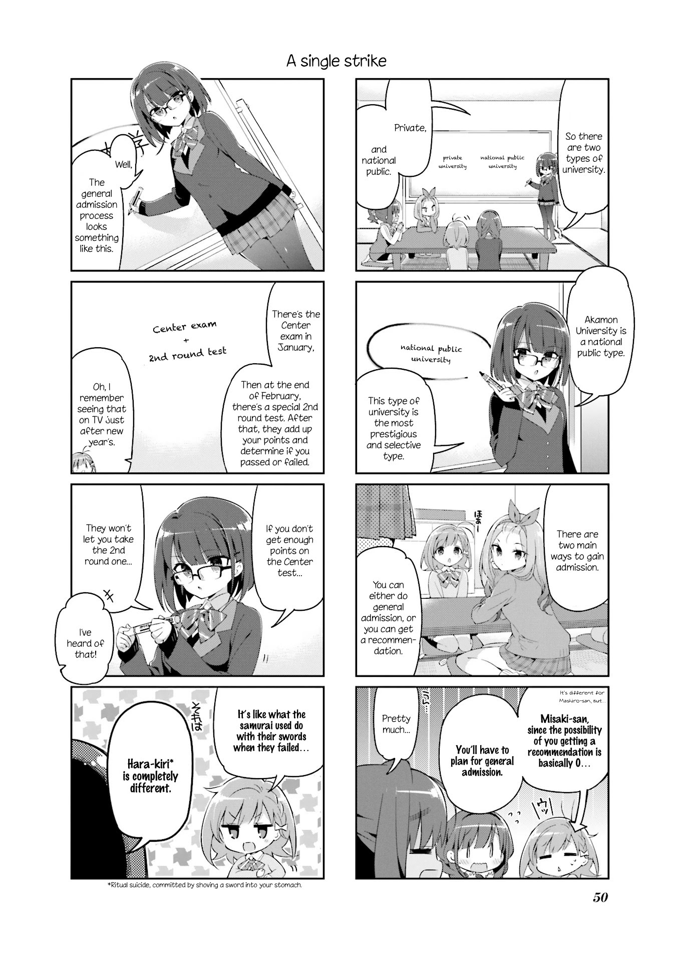 KiraKira★Study ~Zettai Goukaku Sengen~ Chapter 5 page 6 - Chapter 5: The Vice-President takes on the Center